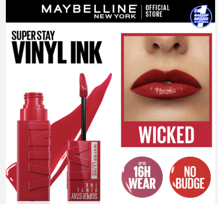 Maybelline Superstay Vinyl Ink Liquid Lipstick - 50